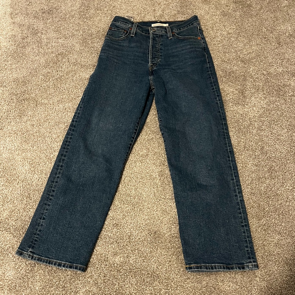 Levi’s Ribcage Straight Ankle Size 26